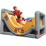 inflatable bouncer slide